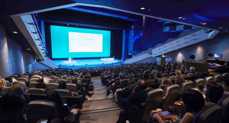 ICC, Hall 1, Conference, Technical, Multiple Screen Backdrop J11