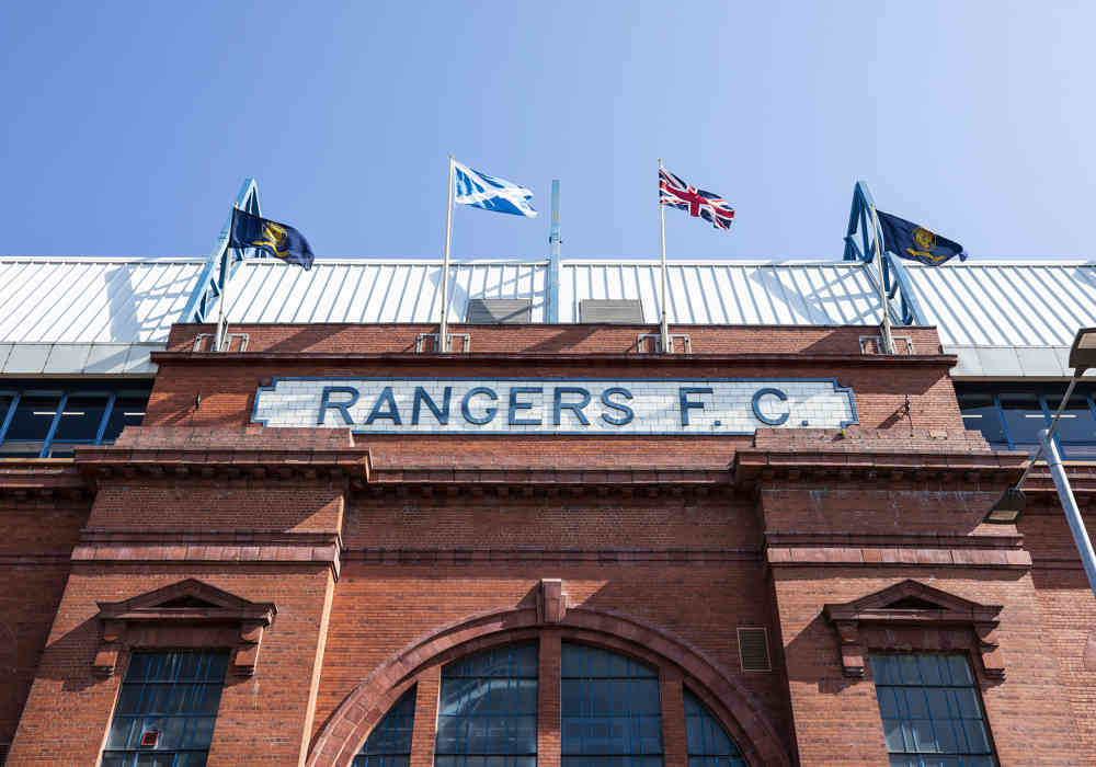 170721 Rangers V Arsenal, Main Stand Flags 02 (1) 1