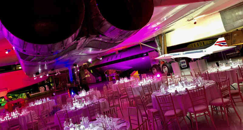 Dinner Under Concorde At Iwm Duxford (1)