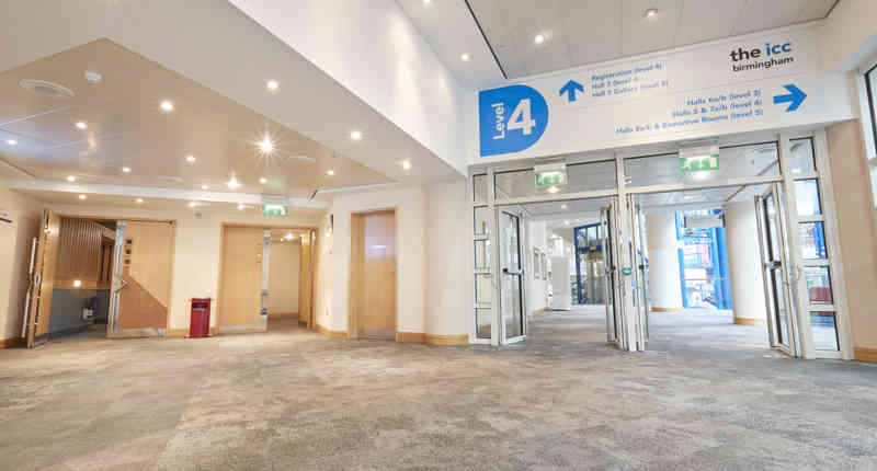 ICC, Hall 1, Foyer, Entrance, Level 4