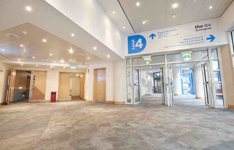 ICC, Hall 1, Foyer, Entrance, Level 4