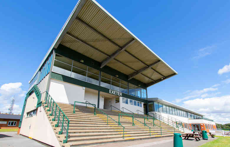 Haldon Stand Front View