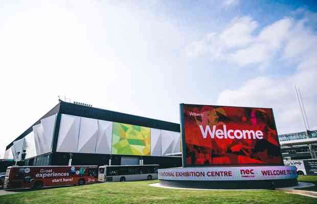 NEC Piazza Welcome Digital Screen