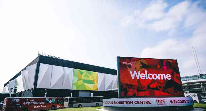NEC Piazza Welcome Digital Screen