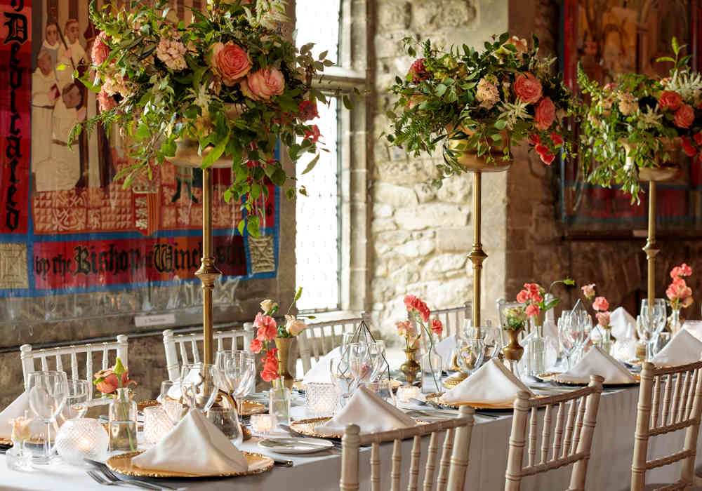 Domus Long Table Set Up