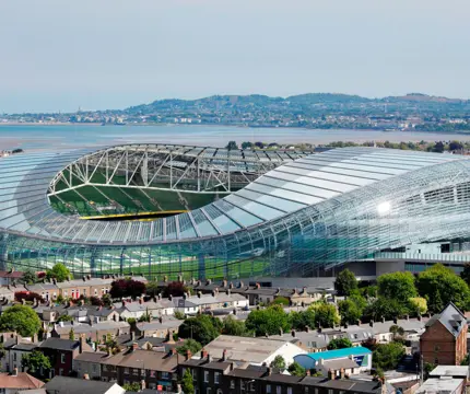 Card Aviva Stadium Aerial Shot 46112355424 O