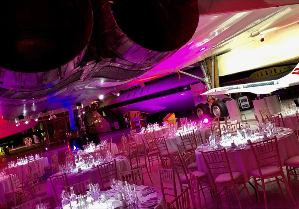 Dinner Under Concorde At IWM Duxford