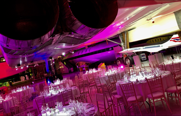 Dinner Under Concorde At IWM Duxford