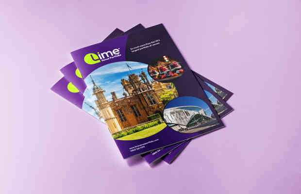 A4 Brochure Cover Mockup 3