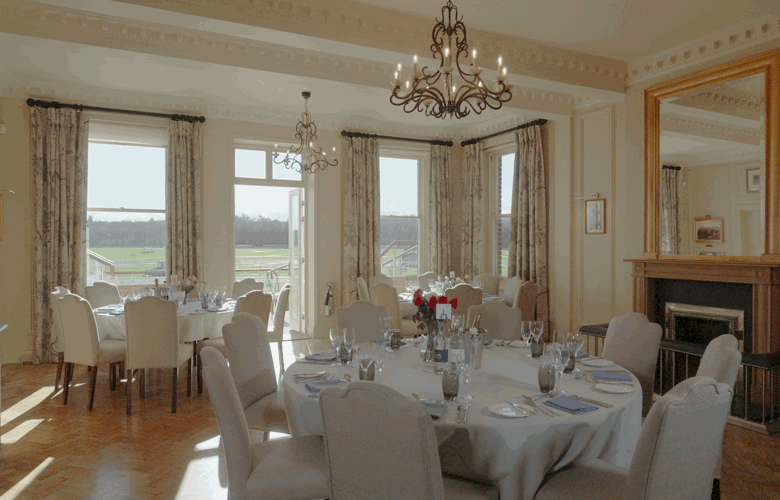 Royal Box At Newbury Racecourse