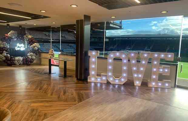 Centenary Wedding Pitch View