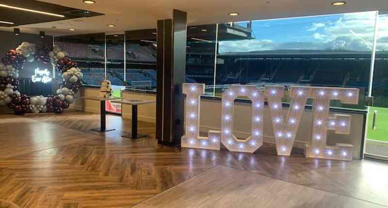 Centenary Wedding Pitch View