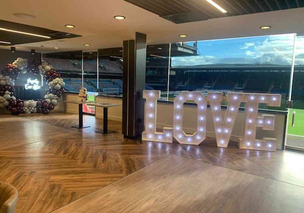 Centenary Wedding Pitch View